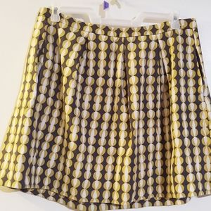 Boden Geometric A line mini skirt